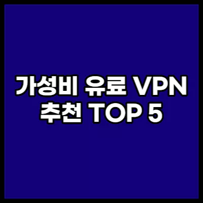 가성비-유료-VPN